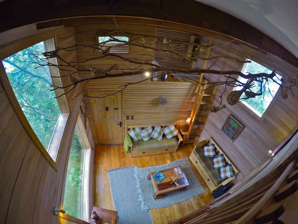 カストロ La Casa Del Arbol De Chiloeヴィラ エクステリア 写真
