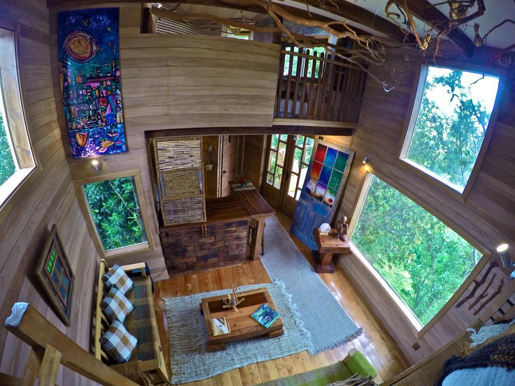 カストロ La Casa Del Arbol De Chiloeヴィラ 部屋 写真
